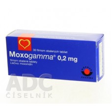 Моксогамма (Moxogamma) 0.2 мг, 30 таблеток