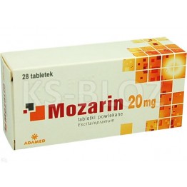 Мозарин (Mozarin) 20 мг, 28 таблеток