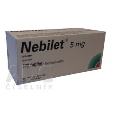 Небилет (Nebilet) 5 мг, 100 таблеток