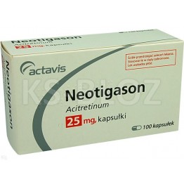 Неотигазон (Neotigason) 25 мг, 100 капсул
