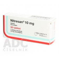 Нитресан (Nitresan) 10 мг, 30 таблеток