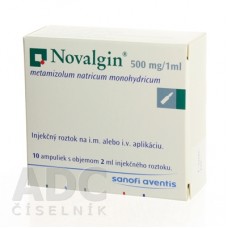 Новалгин (Novalgin) 500 мг/мл 2 мл, 10 ампул