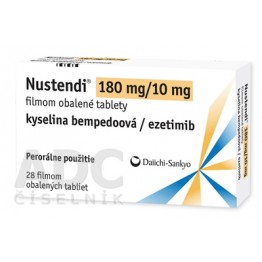 Нустенди (Nustendi) 180 мг/10 мг, 28 таблеток