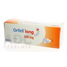 Орфирил Лонг (Orfiril Long) 500 мг, 100 саше
