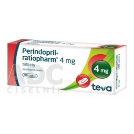 Периндоприл (Perindopril) ratiopharm 4 мг, 90 таблеток