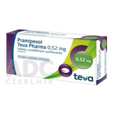 Прамипексол (Pramipexol) Teva 0.52 мг, 30 таблеток