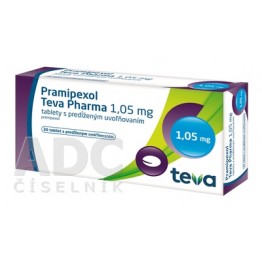 Прамипексол (Pramipexol) Teva 1.05 мг, 30 таблеток