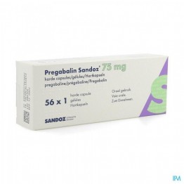 Прегабалин (Pregabalin) Sandoz 75 мг, 56 капсул