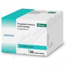 Прегабалин (Pregabalin) Zentiva 300 мг, 56 капсул