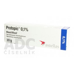 Протопик (Protopic) мазь 0,1 %, 30 г
