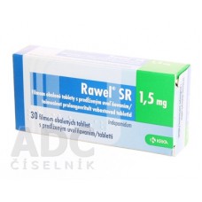 Равел СР (Rawel SR) 1.5 мг, 30 таблеток