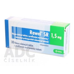 Равел СР (Rawel SR) 1.5 мг, 30 таблеток
