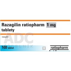 Разагилин (Razagilin) Ratiopharm 1 мг, 100 таблеток