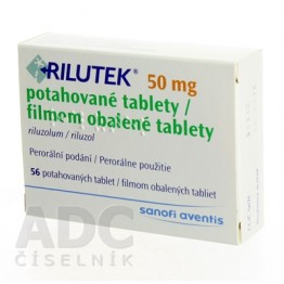 Рилутек (Rilutek) 50 мг, 56 таблеток