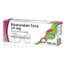 Ривароксабан (Rivaroxaban) Teva 10 мг, 10 таблеток