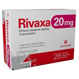 Ривакса (Rivaxa) 20 мг, 28 таблеток