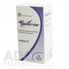 Серетид 125 (Seretide 125) 25 мкг/125 мкг, 120 доз