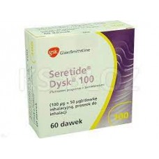 Серетид Дискус 100 50 мкг/100 мкг, 60 доз