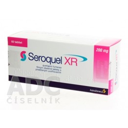 Сероквель Пролонг (Seroquel XR) 200 мг, 60 таблеток