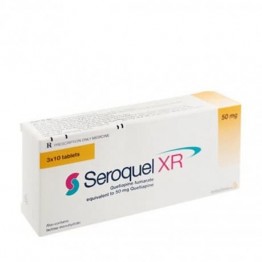 Сероквель Пролонг (Seroquel XR) 50 мг, 30 таблеток
