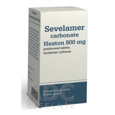 Севеламер карбонат (Sevelamer Carbonate) Heaton 800 мг, 180 таблеток