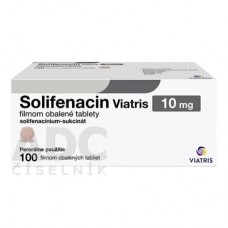 Солифенацин (Solifenacin) Viatris 10 мг, 100 таблеток