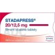 Стадапресс (Stadapress) 20 мг+12.5 мг, 100 таблеток