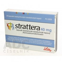 Страттера (Strattera) 40 мг, 28 капсул