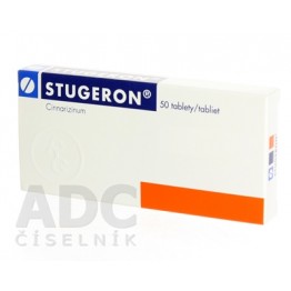 Стугерон (Stugeron) 25 мг, 50 таблеток