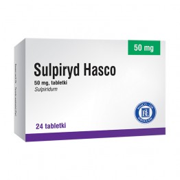 Сульпирид (Sulpirid) Hasco 50 мг, 24 таблетки