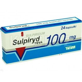 Сульпирид (Sulpirid) Teva 100 мг, 24 таблетки