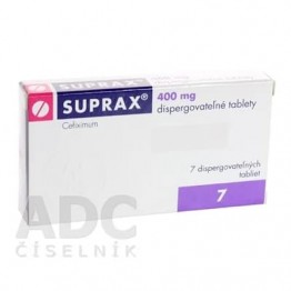 Супракс (Suprax) 400 мг, 7 таблеток