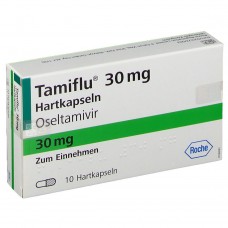 Тамифлю (Tamiflu) 30 мг, 10 капсул