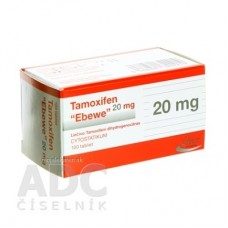 Тамоксифен (Tamoxifen) Эбеве 20 мг, 100 таблеток