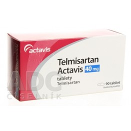 Телмисартан (Telmisartan) Actavis 40 мг, 90 таблеток