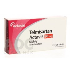 Телмисартан (Telmisartan) Actavis 80 мг, 28 таблеток