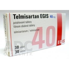 Телмисартан (Telmisartan) EGIS 40 мг, 30 таблеток