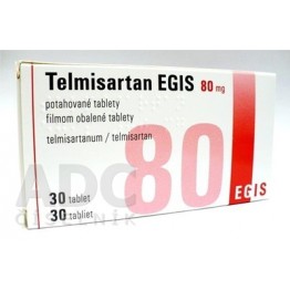 Телмисартан (Telmisartan) EGIS 80 мг, 30 таблеток