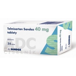 Телмисартан (Telmisartan) Sandoz 40 мг, 28 таблеток
