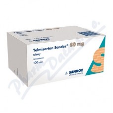 Телмисартан (Telmisartan) Sandoz 80 мг, 90 таблеток