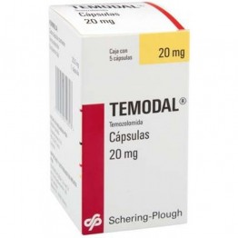 Темодал (Temodal) 20 мг, 5 капсул