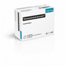Темозоломид (Temozolomide) Accord 140 мг, 5 капсул