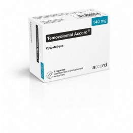 Темозоломид (Temozolomide) Accord 140 мг, 5 капсул