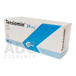 Тензиомин (Tensiomin) 25 мг, 90 таблеток