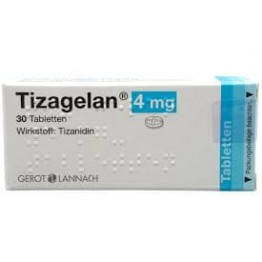 Тизагелан (Tizagelan) 4 мг, 30 таблеток