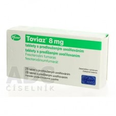 Товиаз (Toviaz) 8 мг, 28 таблеток