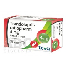 Трандолаприл (Trandolapril) 4 мг, 28 капсул