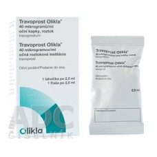 Травопрост (Travoprost) Olikla капли 40 мкг/мл 2.5 мл, 3 шт.