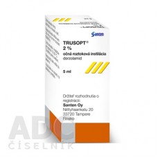 Трусопт (Trusopt) капли 2% 100 мг/5 мл, 1 флакон