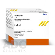 Трусопт (Trusopt) капли 2% 100 мг/5 мл, 3 флакона